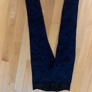 Blue camo Koral 7/8 leggings
